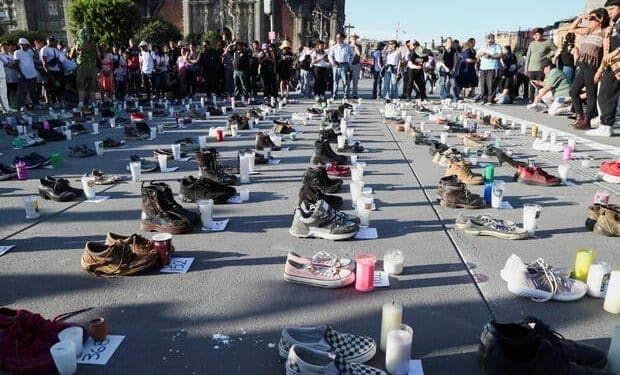 Discovery of bones, shoes at cartel “extermination center” sparks protests