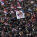 Belgrade is flooded with protesters against the Serbian government