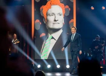 Conan O’Brien honored at Kennedy Center but Trump targeted by many comics
