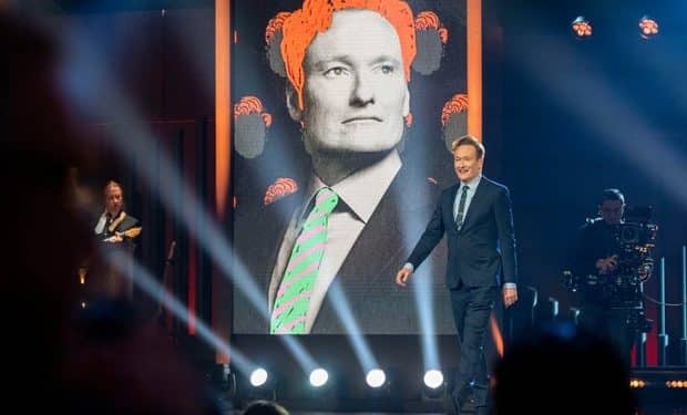 Conan O’Brien honored at Kennedy Center but Trump targeted by many comics