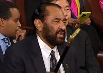 Rep. Al Green escorted out of House chamber for interrupting Trump’s address