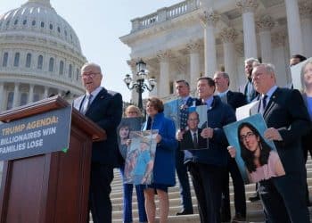 Democrats slam Trump’s latest moves as he prepares to address Congress