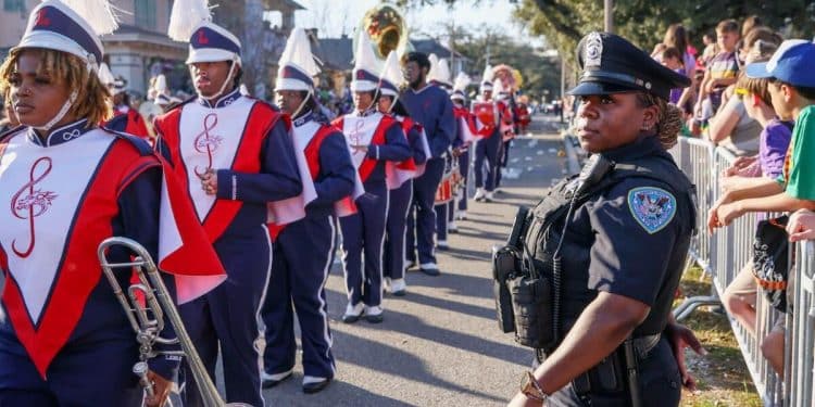 Extra security precautions at Mardi Gras in New Orleans