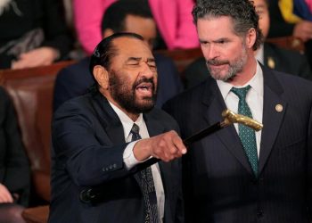 House censures Rep. Al Green for disrupting Trump address to Congress
