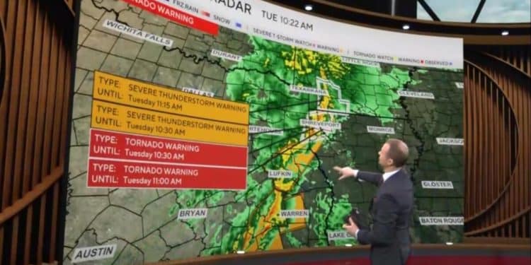 More than 60 million facing severe weather threats across southern U.S.