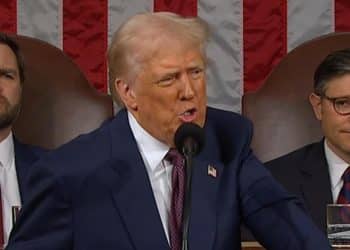 Trump ends address to Congress by proclaiming “the golden age of America has only just begun”