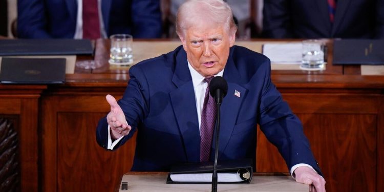 Trump proclaims “America is back” in address to Congress