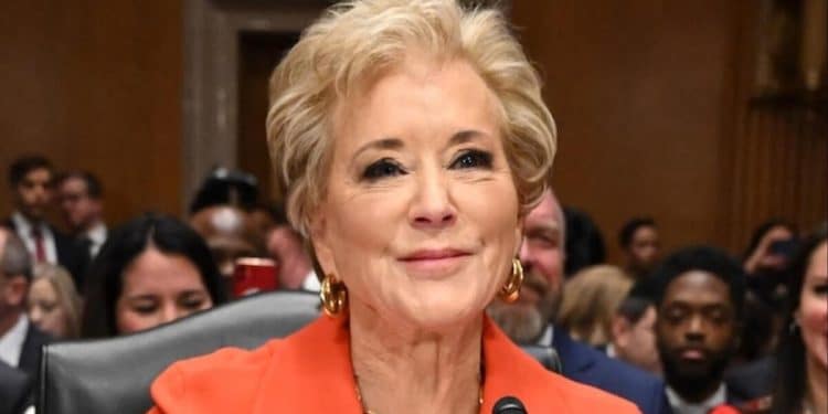 What is Trump’s Education Secretary’s “final mission” for the department?