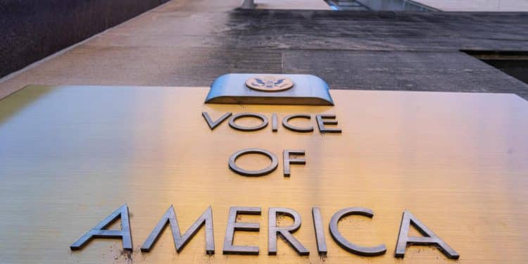 Trump signss order to reduce staff at Voice of America and other U.S. funded media