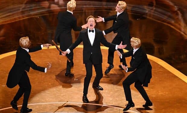 Conan O’Brien is returning as Oscars host in 2026