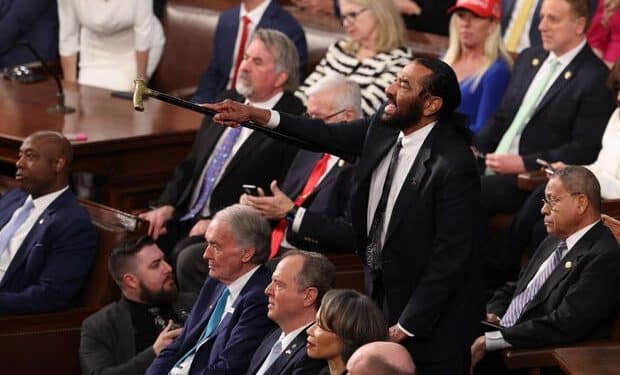 Congressman Al Green of Texas removed from Trump’s speech amid protest