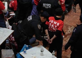 Nearly 100 arrests in Trump Tower protest against Mahmoud’s Khalil’s detention