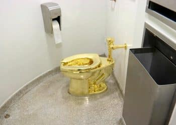 Man who stole 18-carat golden toilet from English palace convicted