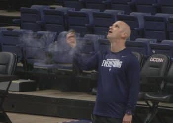 Dan Hurley, after a difficult season, sees a path for UConn to three-peat