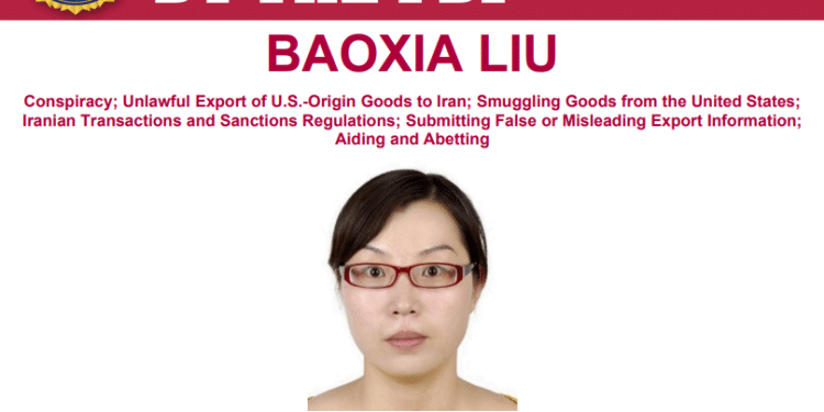 U.S. offers $15M reward for woman accused of smuggling tech to Iran