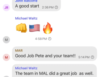 Top Trump officials included journalist in group chat about bombing Yemen