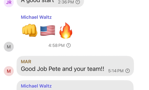 Top Trump officials included journalist in group chat about bombing Yemen