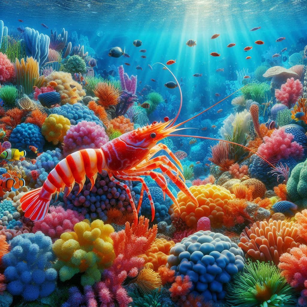 shrimp in the Gulf of Mexico