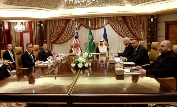 Ukraine willing to accept 30-day ceasefire with Russia after talks with U.S.