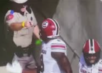 Law Enforcement or Linebackers? DPS Makes Friday Night Lights a Contact Sport